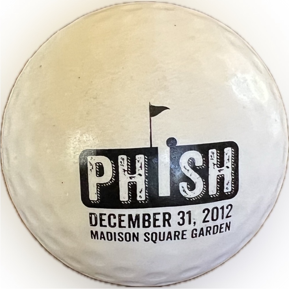 Phish MSG 2012 NYE golf ball